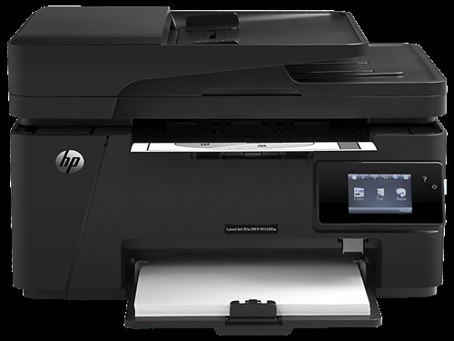 A4黑色4合1激光打印機 HP M128FW無線